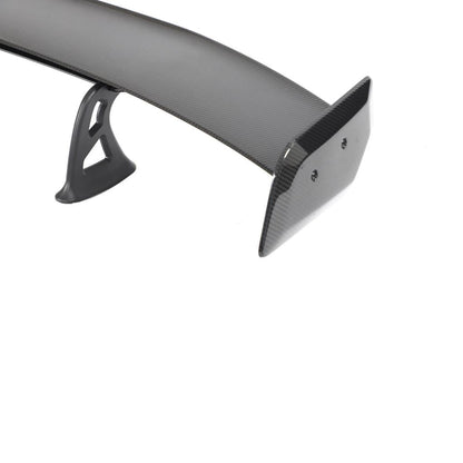 Closeup on the IMS Dry Carbon Fiber Trunk Wing Spoiler for BMW M2 G87 (2023+)