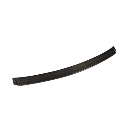 Angled view of the IMS Duck Style Carbon Fiber Trunk Spoiler for BMW G20 & G80 