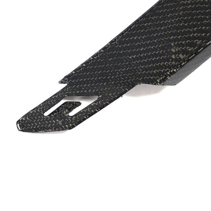Closeup of the IMS Honeycomb Style Carbon Fiber Rear Diffuser for Audi A3, S3 & RS3 8Y (2022+)