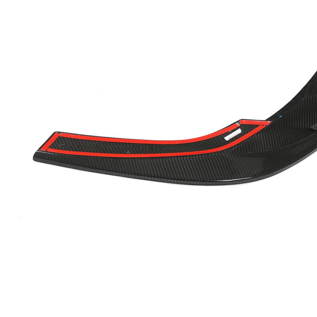 Side view on the IMS Performance Style Carbon Fiber Front Lip for Audi A3 & S3 8Y (2022+)