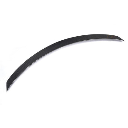 Left view on the IMS Style Carbon Fiber Trunk Spoiler for Mercedes-Benz C-Class W205 (2015-2021)