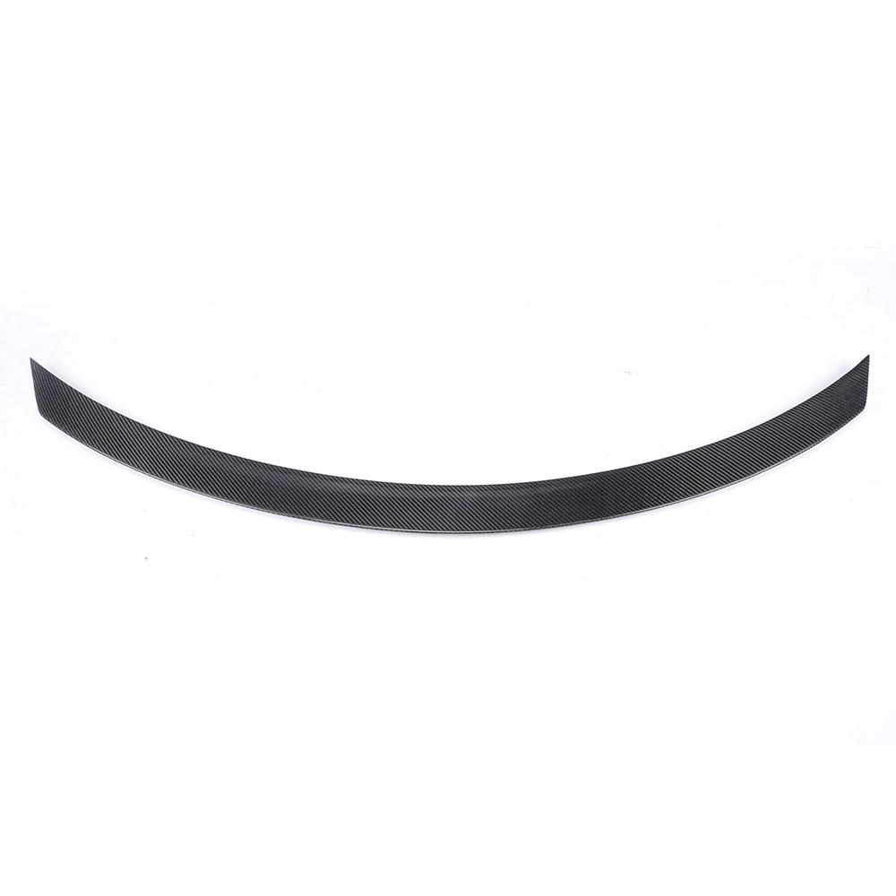 Top view on the IMS Style Carbon Fiber Trunk Spoiler for Mercedes-Benz C-Class W205 (2015-2021)