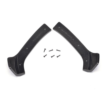 Front of the Insignist Motorsports 2-Piece Carbon Fiber Front Splitters for BMW F30