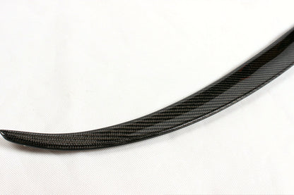Corner Closeup of the Insignist Motorsports M Style Carbon Fiber Trunk Spoiler for BMW F30 & F80