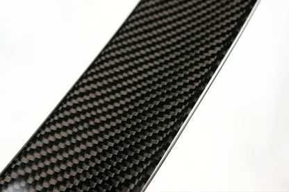 Closeup of the Weave Pattern of the Insignist Motorsports M Style Carbon Fiber Trunk Spoiler for BMW F30 & F80
