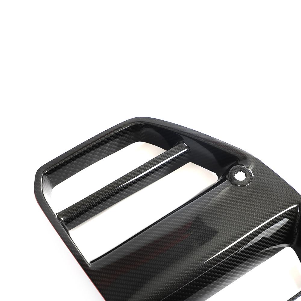 GT Style Dry Carbon Fiber Front Kidney Grille for BMW G80/G82 (2021+)