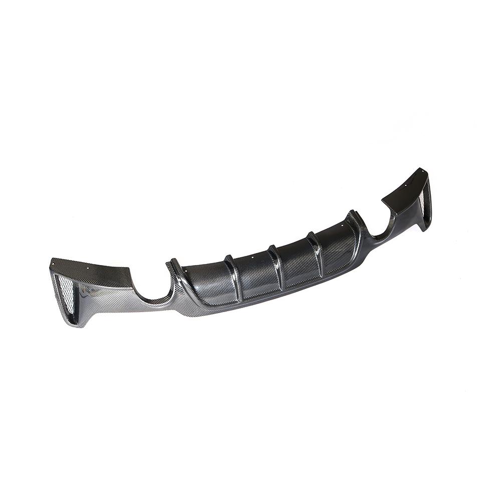 MP Style Single Outlet Single Pipe Carbon Fiber Rear Diffuser for BMW F32 (2014-2020)