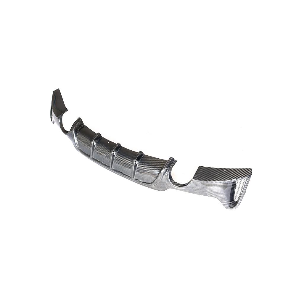 MP Style Single Outlet Single Pipe Carbon Fiber Rear Diffuser for BMW F32 (2014-2020)