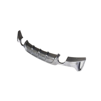 MP Style Single Outlet Single Pipe Carbon Fiber Rear Diffuser for BMW F32 (2014-2020)