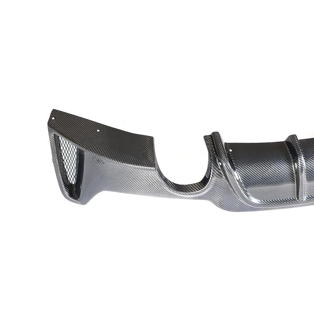 MP Style Single Outlet Single Pipe Carbon Fiber Rear Diffuser for BMW F32 (2014-2020)