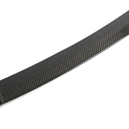 Closeup of the M3 Style Carbon Fiber Trunk Spoiler for BMW G20 & G80 
