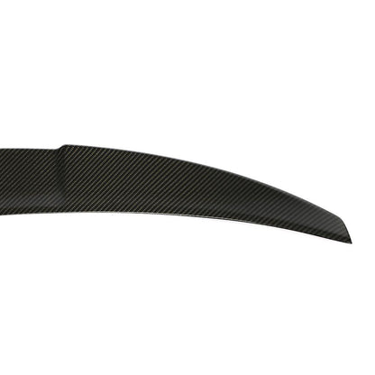 Side of the M4 Style Carbon Fiber Trunk Spoiler for BMW 2 Series F22 (2014-2021) & M2 F87 (2016-2021)