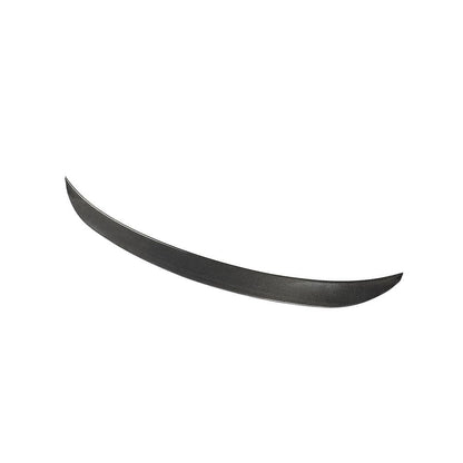 Angled View of the MP Style Carbon Fiber Trunk Spoiler for BMW G20 & G80