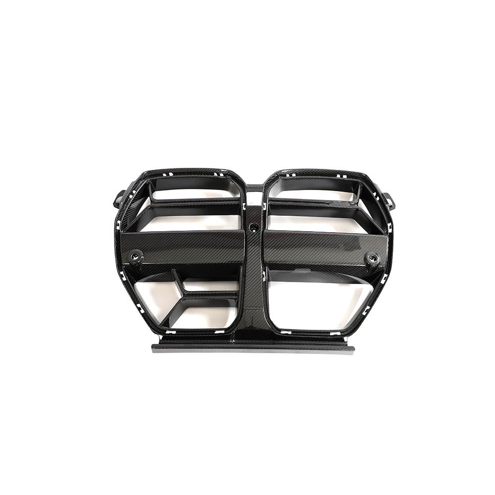 CSL Style Dry Carbon Fiber Front Kidney Grille for BMW G80/G82 (2021+)