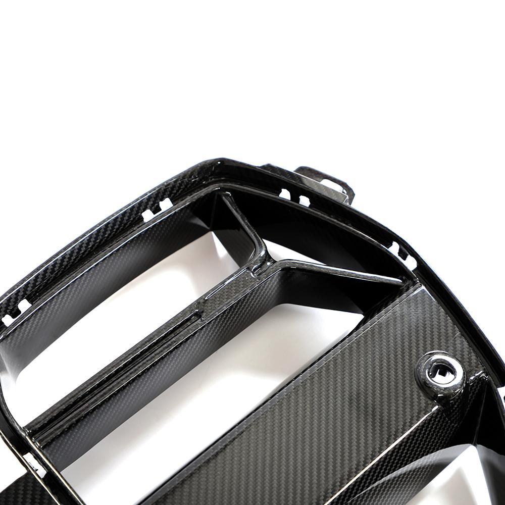 CSL Style Dry Carbon Fiber Front Kidney Grille for BMW G80/G82 (2021+)