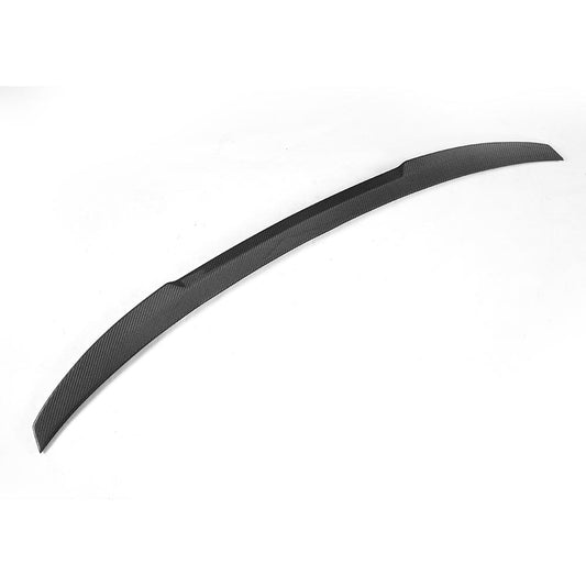 ML Style Carbon Fiber Trunk Spoiler for BMW 5 Series G30 & M5 F90 Angled 