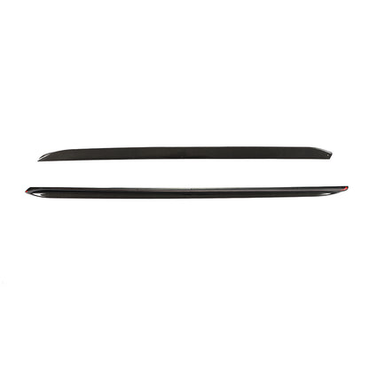 Angled Top View of the MP Style Carbon Fiber Side Skirts for BMW G20 