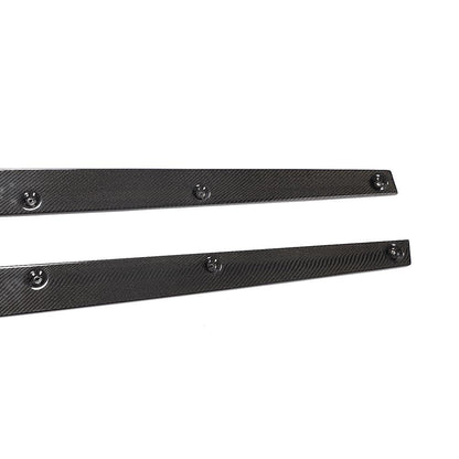 Side hardware holes for the MP Style Carbon Fiber Side Skirts for BMW M3 F80 (2015–2018)