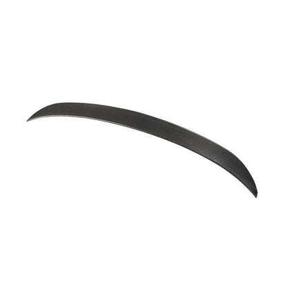 Angled View of the MP Style Carbon Fiber Trunk Spoiler for BMW G20 & G80