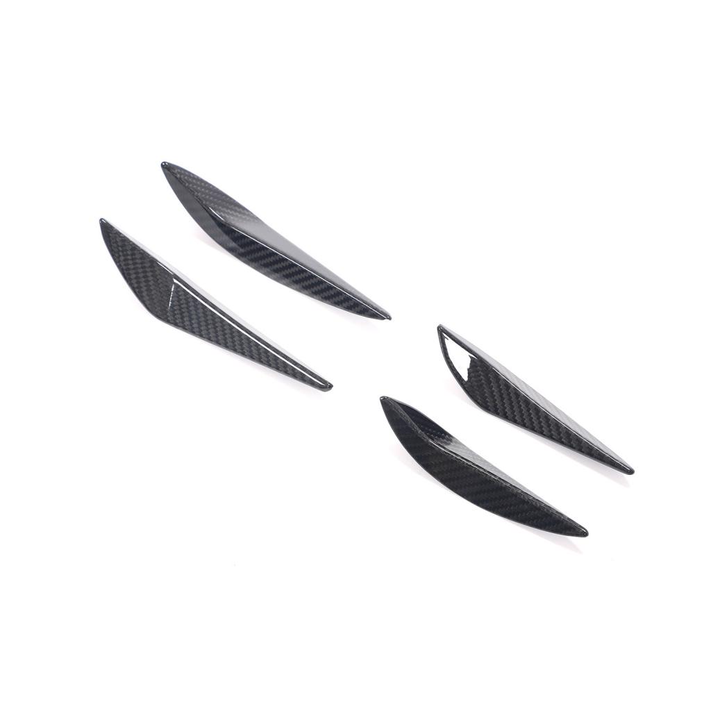 MP Style Dry Carbon Fiber Front Bumper Canards for BMW G80 & G82 
