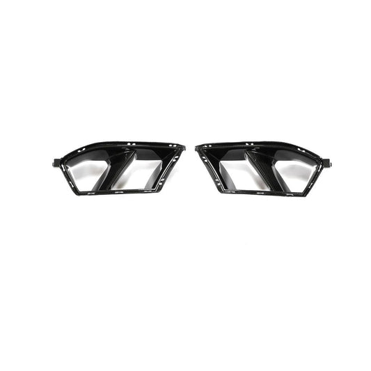 MP Style Dry Carbon Fiber Front Bumper Vents for BMW G80/G82