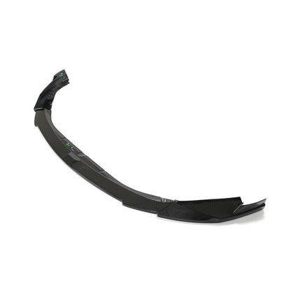 Side View of the MP Style Dry Carbon Fiber Front Bumper Vents for BMW G80/G82
