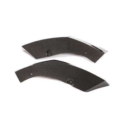 Side Pieces of the MP Style Dry Carbon Fiber Front Lip for BMW M3 & M4 G80/G82