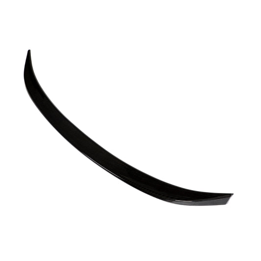Side View of the MP Style Dry Carbon Fiber Trunk Spoiler for BMW 3 Series & M3 G80