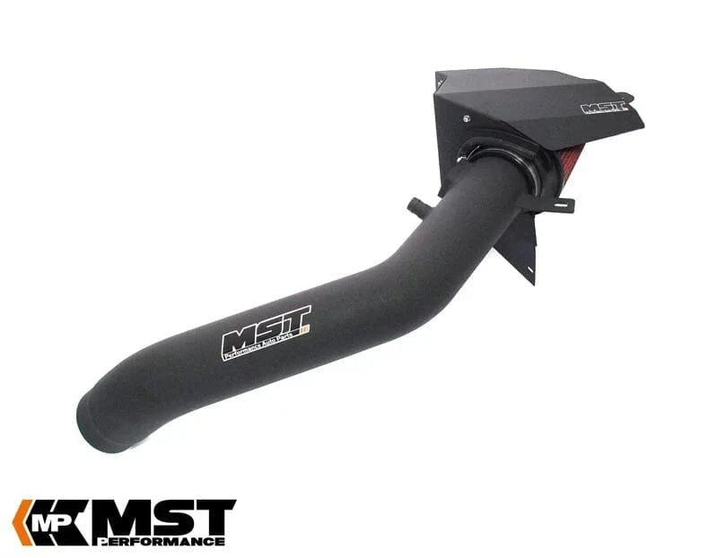 Angled View of the MST BMW F3X N55 335i 435i Air Intake System Intake Pipe