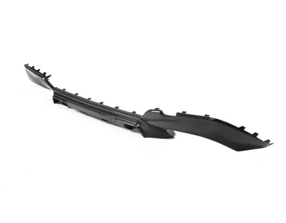 Angled View of the M Performance Style Carbon Fiber Rear Diffuser for BMW G20 