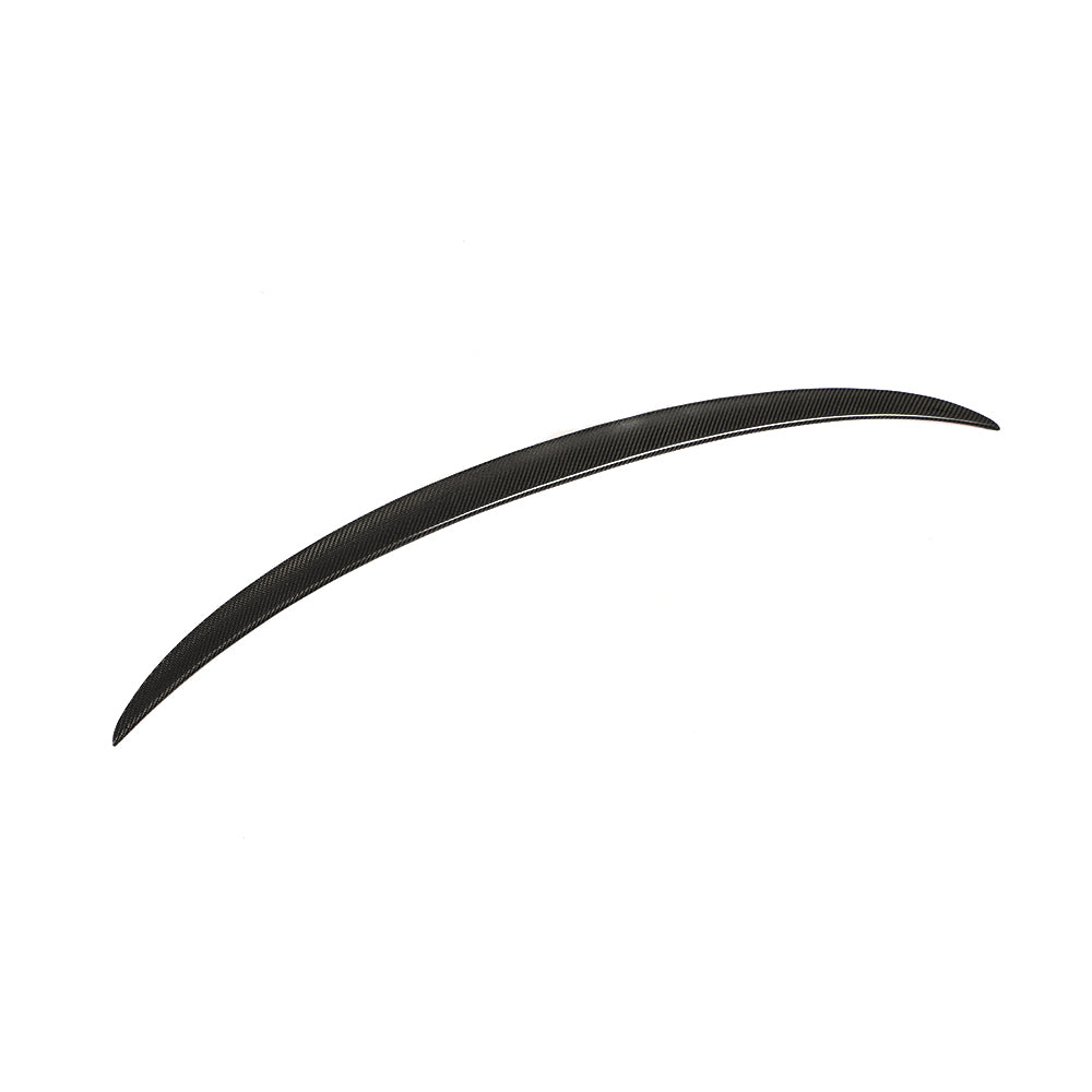Another Angle View of the Top of the M Style Carbon Fiber Trunk Spoiler for BMW G20 & G80