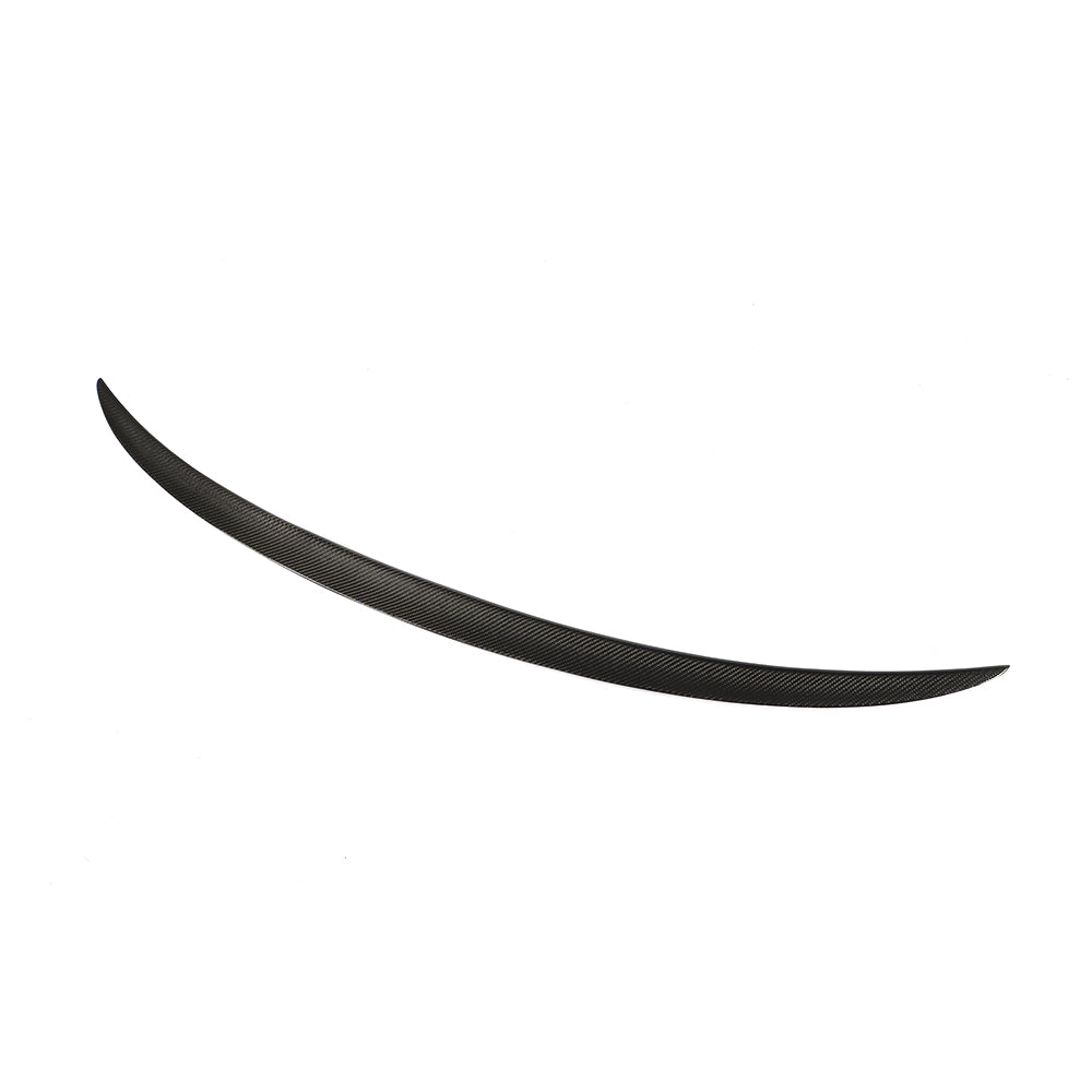 Side View of the M Style Carbon Fiber Trunk Spoiler for BMW G20 & G80