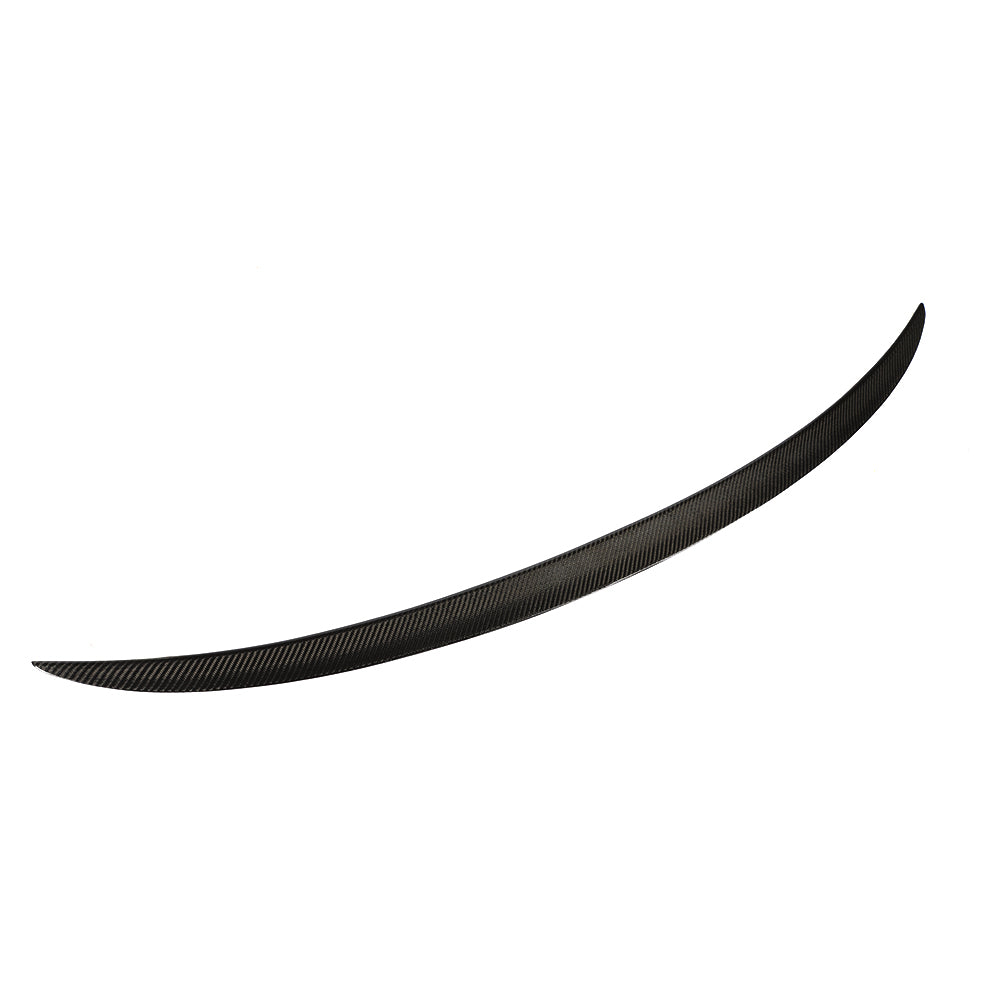 Another Side View of the M Style Carbon Fiber Trunk Spoiler for BMW G20 & G80