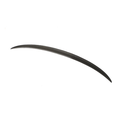 Another angle of the Top of the M Style Carbon Fiber Trunk Spoiler for BMW G20 & G80