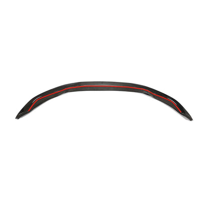 View of the 3M installed on the PSM Style Carbon Fiber Front Lip for BMW F82