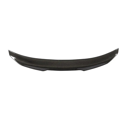 Back View of the PSM Style Carbon Fiber Trunk Spoiler for BMW G20 & G80