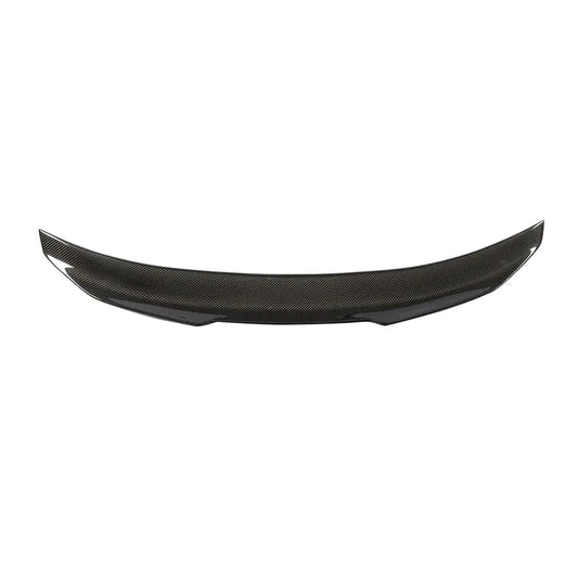 Back View of the PSM Style Carbon Fiber Trunk Spoiler for BMW G20 & G80
