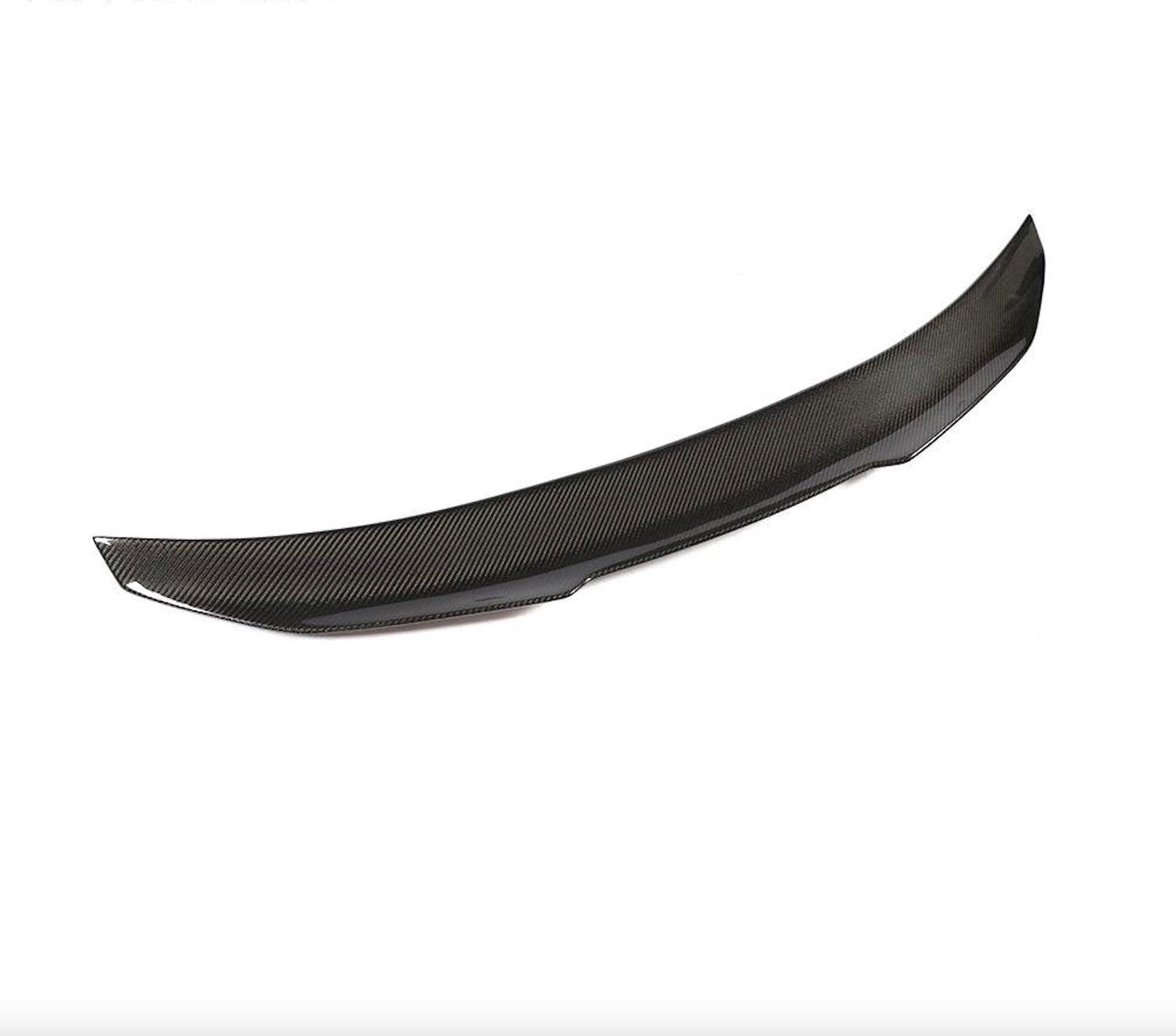Back View of the PSM Style Carbon Fiber Trunk Spoiler for BMW G20 & G80