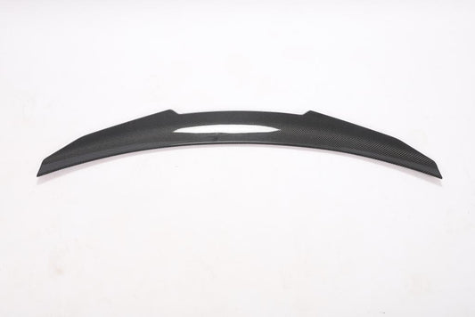 PSM Style Carbon Fiber Trunk Spoiler for BMW F32 4 Series (2014–2020) & BMW F82 M4 Coupe (2014–2020) Front View