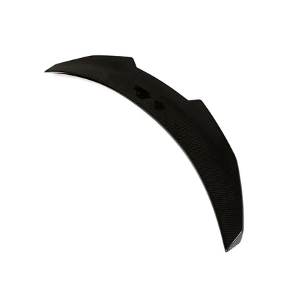 Front Angle View of the PSM Style Dry Carbon Fiber Trunk Spoiler for BWM G20 & G80 