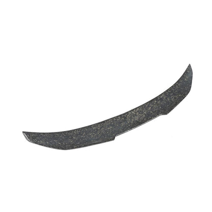 Angled of the PSM Style Forged Carbon Fiber Trunk Spoiler for BMW 2 Series F22 (2014-2021) & M2 F87 (2016-2021)