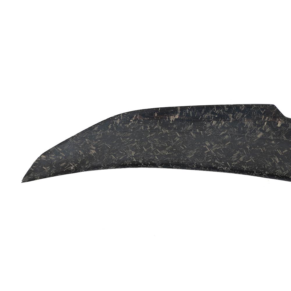 Side of the PSM Style Forged Carbon Fiber Trunk Spoiler for BMW 2 Series F22 (2014-2021) & M2 F87 (2016-2021)
