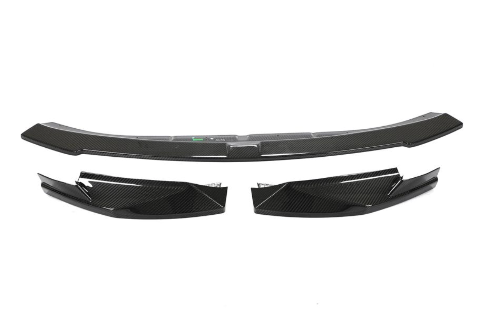 Front View of the Performance Style Carbon Fiber Front Lip for BMW M3 & M4 G80/G82