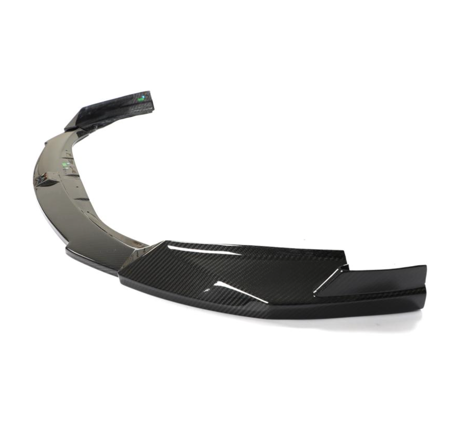 Side View of the Performance Style Carbon Fiber Front Lip for BMW M3 & M4 G80/G82
