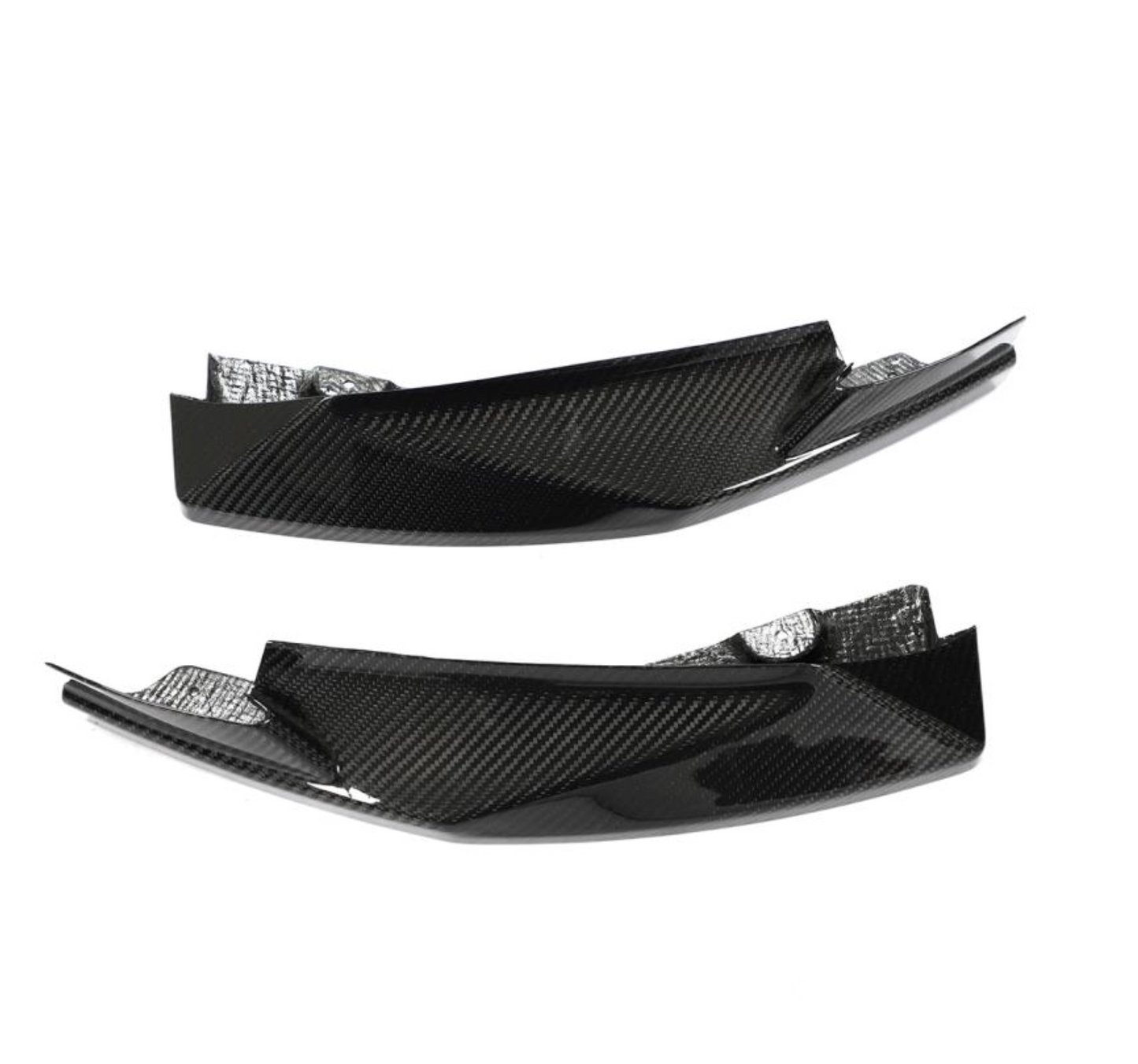 Side Pieces of the Performance Style Carbon Fiber Front Lip for BMW M3 & M4 G80/G82