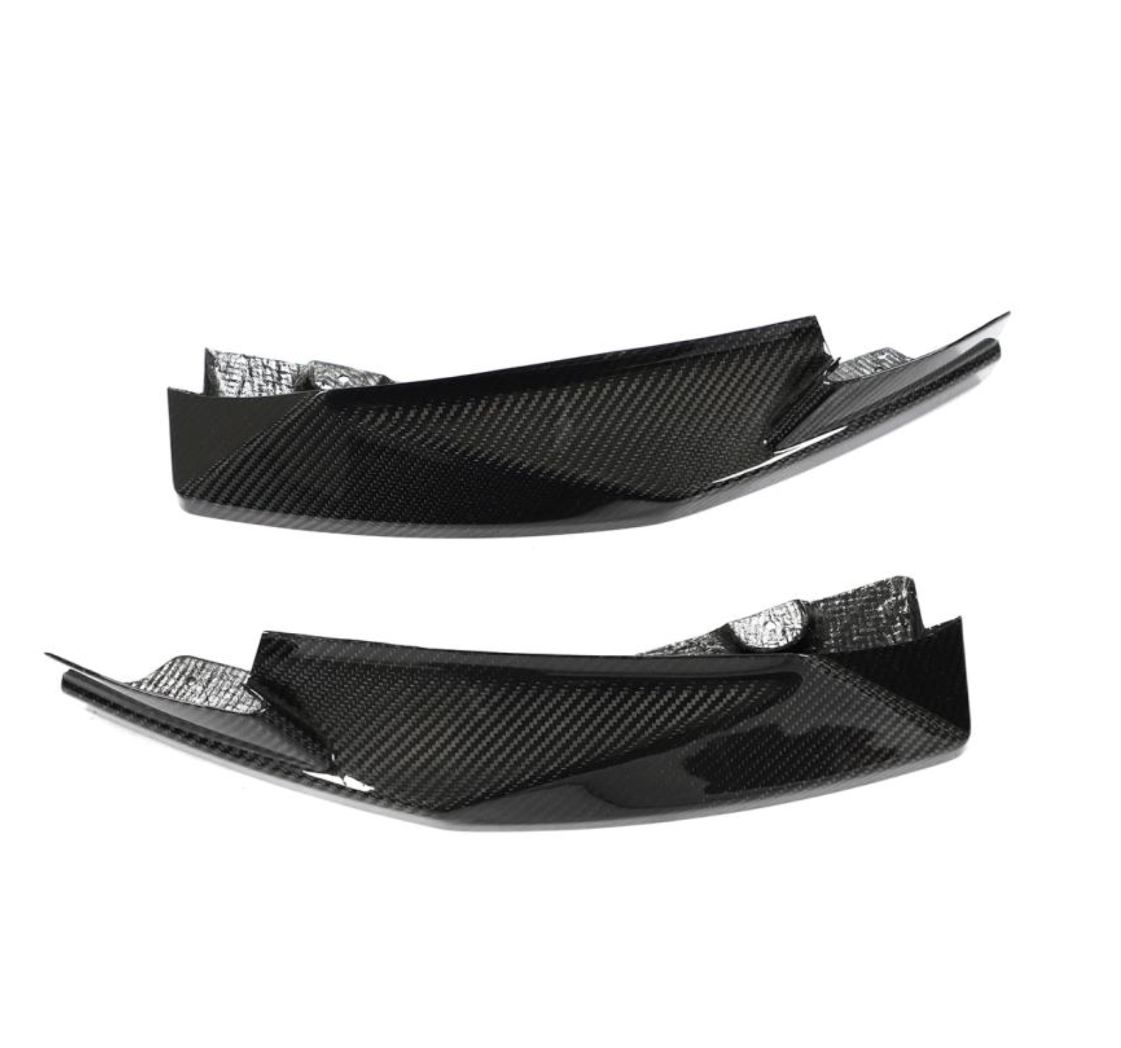 Side Pieces of the Performance Style Carbon Fiber Front Lip for BMW M3 & M4 G80/G82