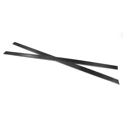 Crossed View of the Performance Style Carbon Fiber Side Skirts for BMW