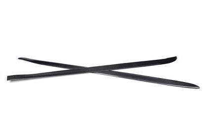 X view of the Performance Style Carbon Fiber Side Skirts for BMW F32