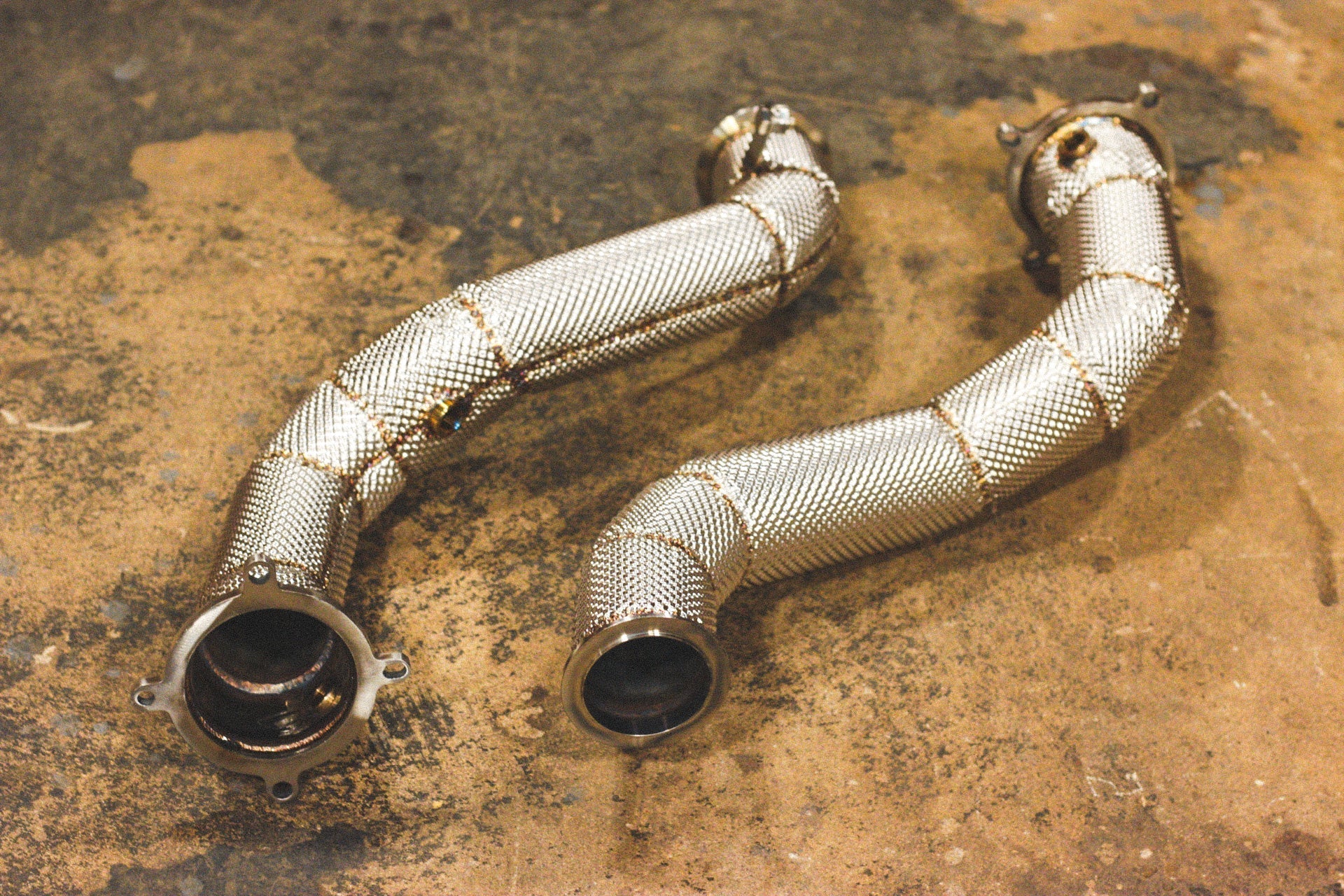 Pipes for the Valvetronic Mclaren 720S Valved Sport Exhaust System