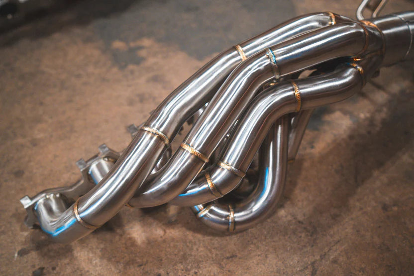 Pipes for the Valvetronic Lamborghini Huracan Performante / EVO / STO / Tecnica True F1 / Valved Exhaust System
